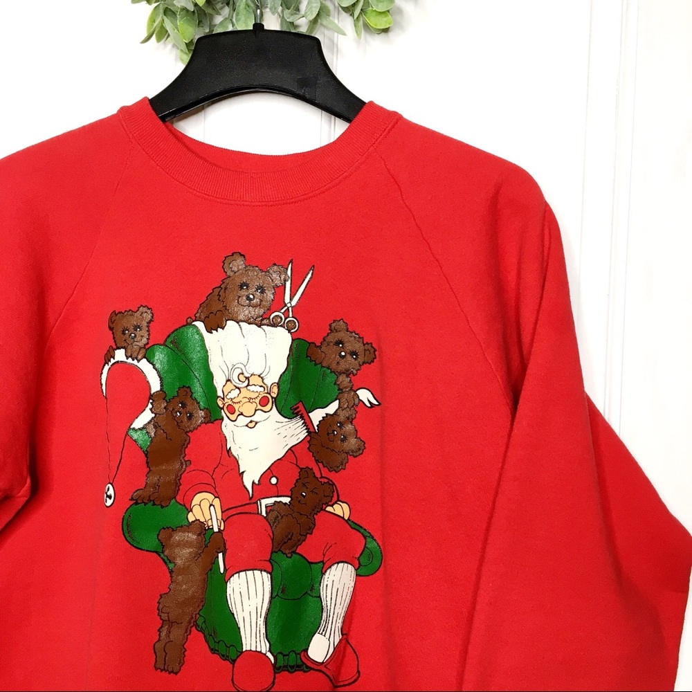 🎄SALE🎄Vintage 90’s Ugly Christmas Sweater Bears - Picture 2 of 5